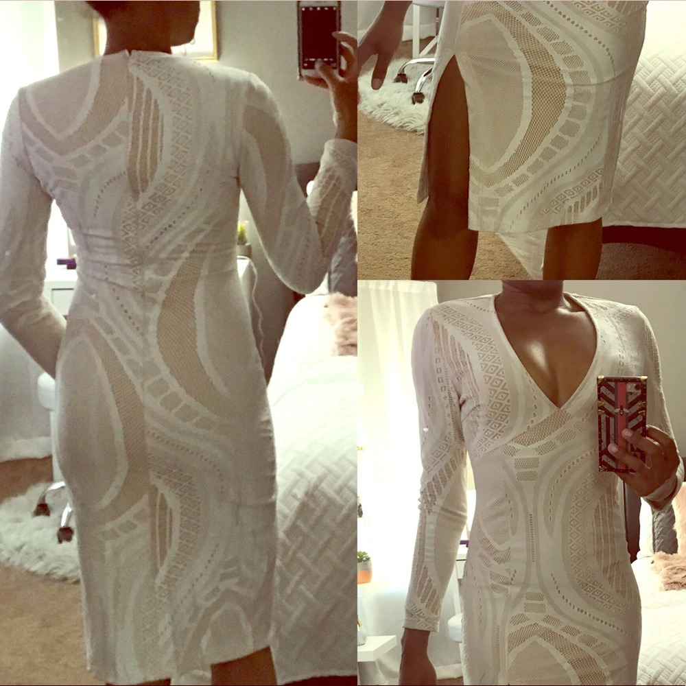 Off white dress